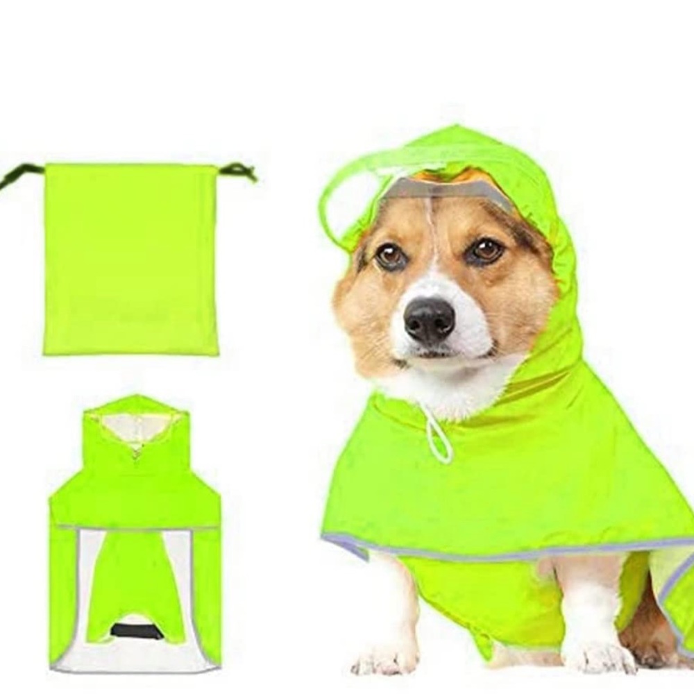 New Dog Raincoat, Lightweight - Picture 3 of 10